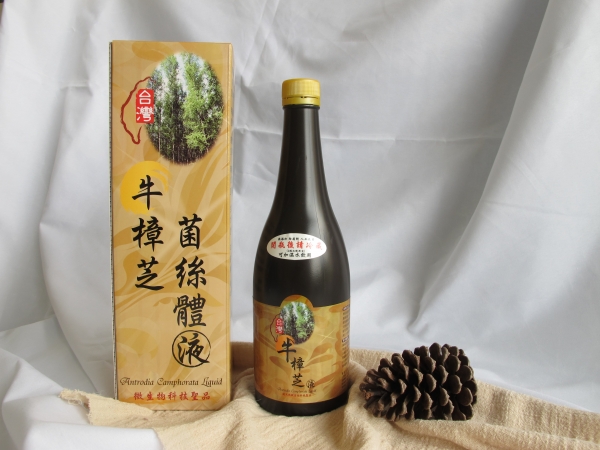 台灣牛樟芝菌絲體液 700ml PP瓶